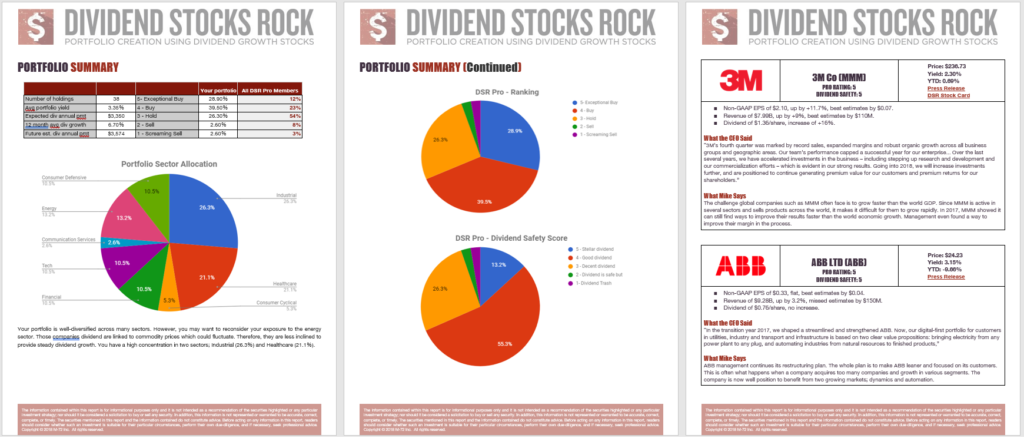 dsr pro dsr report