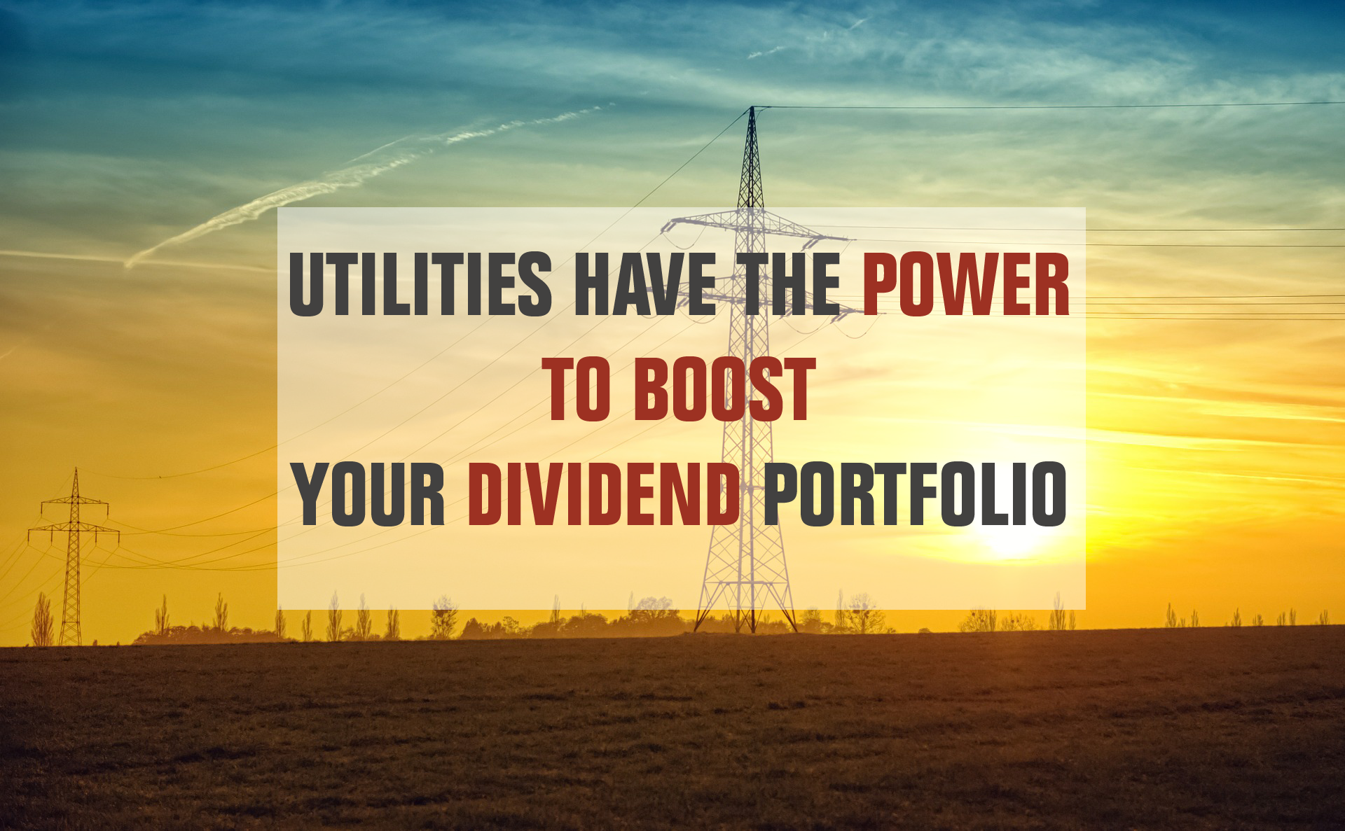 Utilities dividend stocks list